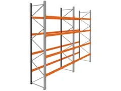 palletstelling,basis+1xaanbouw,HxBxD 4620x5700x1100mm,vakl. 3000kg