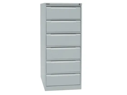 fichekast,HxBxD 1321x568x622mm,twee banen,6lade(n),romp lichtgrijs