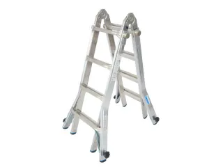 multifunctionele telescoopladder,4x4,sporten,balk L 4,2m,aluminium - 3