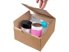 Verzenddoos Postdoos 120x100x80mm Bruin Pak a 50 Stuks