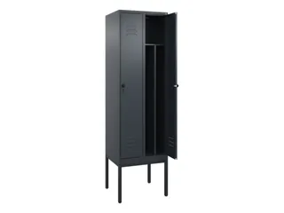 locker voor scheiding van kleding,HxBxD 2120x600x500mm,2vak - 2