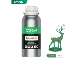 eSUN UV/LCD standard Resin 3D-printerhars Groen 1kg 405nm - 2