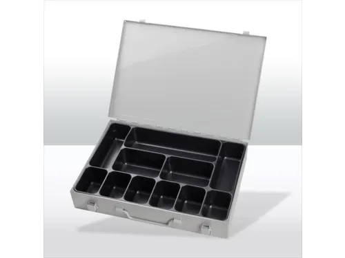 assortimentskoffer,HxBxD 50x335x240mm,11vakken