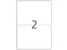 HERMA 4519 Naambadge textieletiket A4 199,6x143,5mm Wit 40 stuks