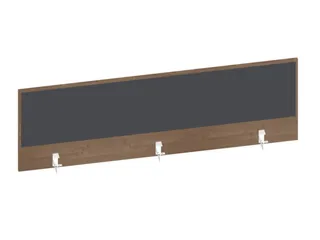 baliepaneel bureau aanbouw achter NT-cherry BN8010-antraciet 1600mm - 1