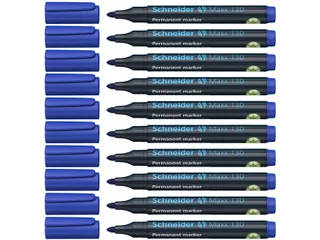 Viltstift Schneider Maxx 130 Rond Blauw 1-3mm - 6