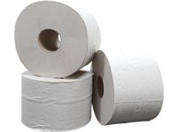 Toiletpapier Compact 2-Laags Natuur Wit 100 Meter 24 Rol