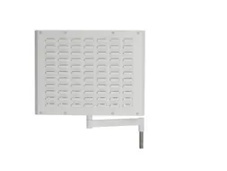 geperforeerde/sleufplaat,v. montagetafel,HxBxD 500x600x40mm,draaibaar
