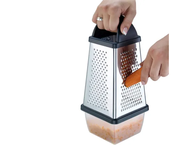 Westmark RVS rasp 4-zijdig 13cm met opvangbak