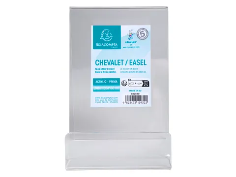 Staander maat L transparant