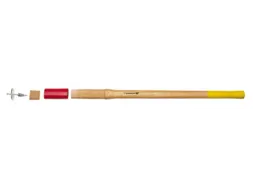 OX E-638 H-3500 Vervangingshandgreep,hickory,ROTBAND-PLUS,900mm