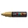 Verfstift Posca PC8K Brede punt 8mm schuin goud