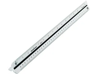 Schaalstok Rumold 150/30 4 1:100/200/250/300/400/5 - 1