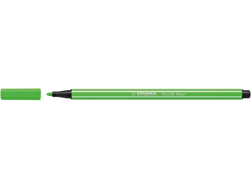 Viltstift STABILO Pen 68/033 medium neon groen