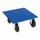 meubelroller,draagverm. 750kg,laadvl. LxB 600x600mm,platform gesloten
