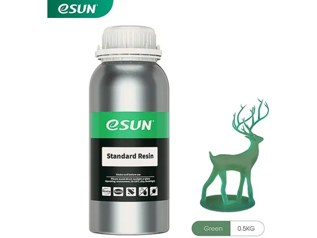 eSUN UV/LCD standard Resin 3D-printerhars Groen 1kg 405nm