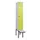 locker met bank,HxBxD 2120x300x815mm,1vak,vak B 300mm,draaigrendel