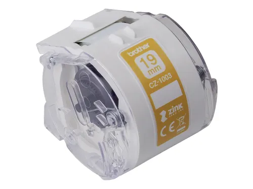 Labeletiket Brother CZ-1003 19mmX5m kleur opdruk
