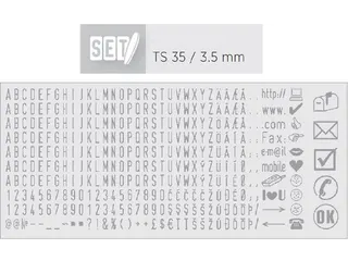 Doe-het-zelf stempel printer 40/2 6 Regels 23x59mm - 3