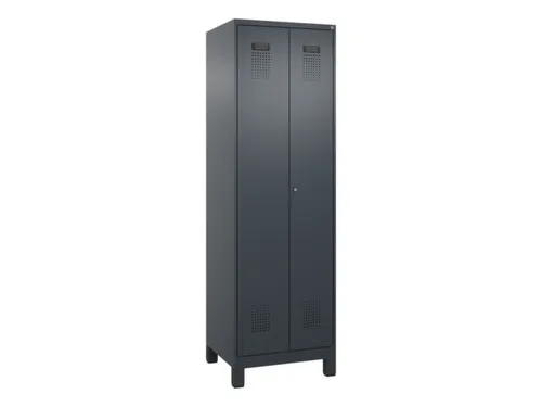 locker voor scheiding van kleding,HxBxD 1950x600x500mm,2vak