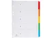 Tabblad karton A4 Assorti 5-delig 11-gaats index