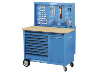 1504 XL 1710 Werkbank met rollen 1,25m breed - 4
