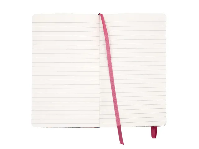 Carnet de notes Pukka Pad Bloom SC 13x21cm ligné bleu