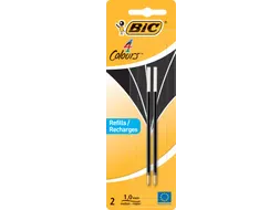 vulling voor balpen 4 Colours Medium 2 stuks zwart