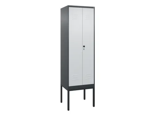 locker voor scheiding van kleding,HxBxD 2120x600x500mm,2vak