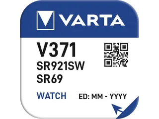 Batterij VARTA knoopcel V371/SR69 zilver - 2
