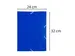 Elastomap A4 Assorti 3 Kleppen Polypropyleen 4/10de Ondoorschijnend