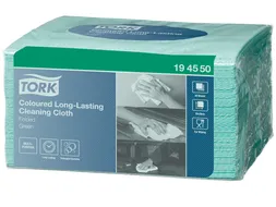 Poetsdoek HACCP Doek 194550 Groen W8 1-laags Folded