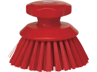 Werkborstel Rond Rood - 1