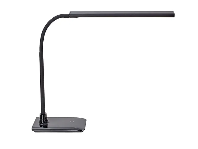 Bureaulamp MAUL Pirro LED dimbaar met voet Zwart