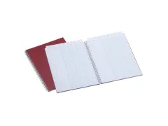 Register Atlanta 321x226mm 2x6 kolommen 108blz rood