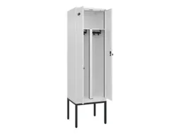 PBM-locker,HxBxD 2120x600x500mm,2vak,vak B 300mm,draaigrendel
