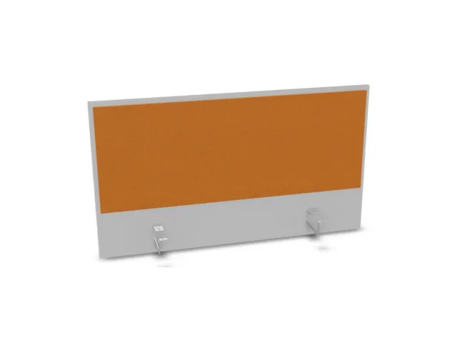 opzetpaneel bureau aanbouw achter MP-lichtgrijs BN3005-geel 1000mm