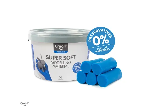 Klei Creall supersoft blauw 1750gram