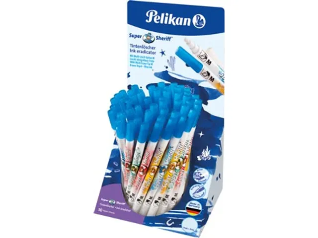 Effaceur Super Sheriff Pointe biseautée Large et fin