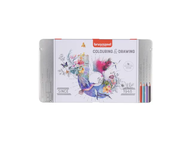 Tekenset Bruynzeel Creatives set à 70 delen