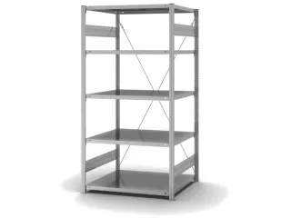 systeemstelling,grondveld,HxBxD 2000x1060x835mm,vakl. 230kg - 2