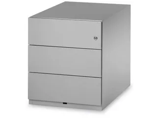 Mobiel Ladenblok 495X420X565Mm 3Laden Cilinderslot Zilver - 1