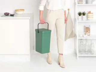Afvalemmer Sort & Go 16 Liter Groen - 10