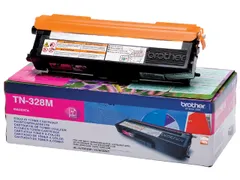 Tonercartridge Brother TN-328M rood