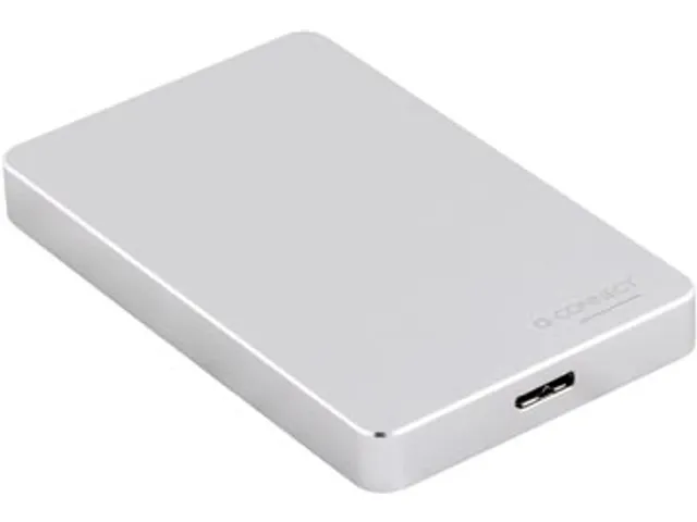 externe harde schijf USB 3.0, zilver, 1 TB