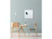 Tableau magnetique en verre Sigel mat 480x480x15mm Little Birds