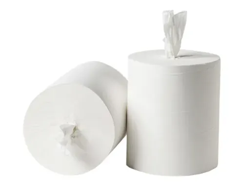 Poetsrol midi cellulose coreless 1-laags Pallet 48x6 Rol
