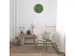 Wandklok Nextime dia 40cm Groen glas/Aluminium Classy Medium