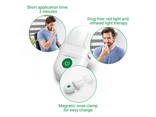 Rhinitis verlichter Medisana Medinose compact