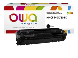 Tonercartridge OWA alternatief tbv HP CF540X zwart - 1
